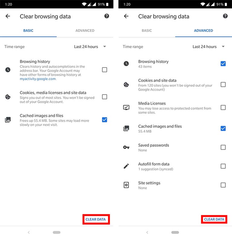 Cara Menghapus Cache Dan Data Browsing Pada Aplikasi Chrome Android