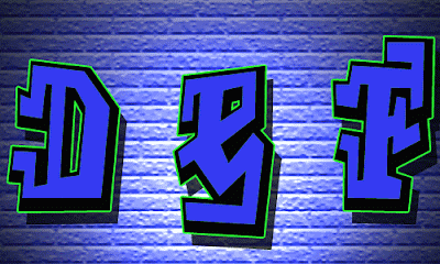 Graffiti Alphabet, Graffiti Letters