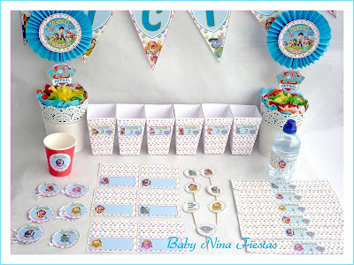 kit de cumpleaños patrulla canina