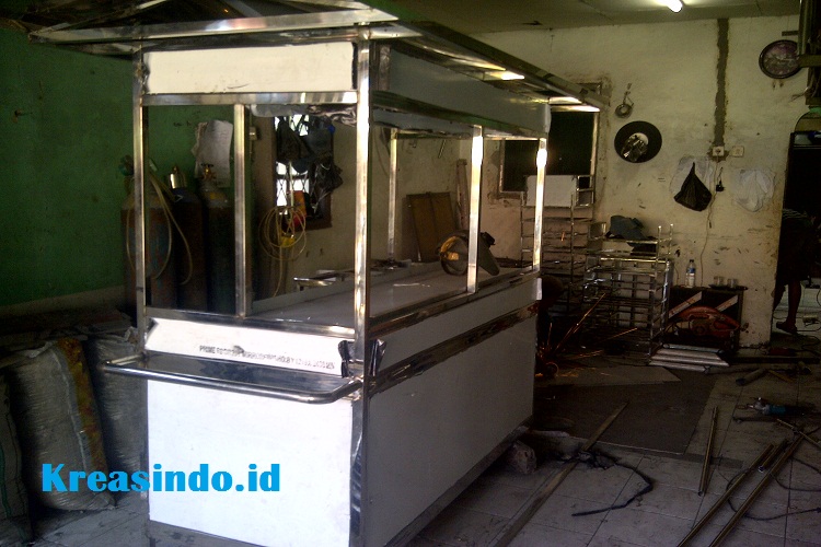 Spesialis Stainless Steel Pembuatan Gerobak Stainless