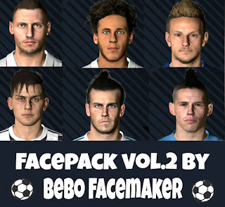 PES 2017 Facepack Vol.2 by Bebo Facemaker