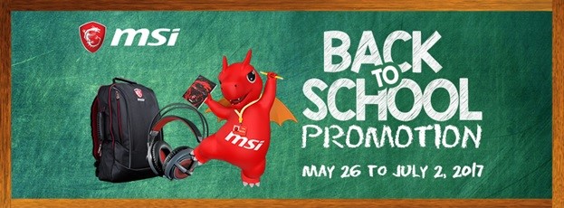 MSI Back to School Promotion