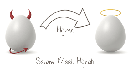 Hijrah & Azam bersama