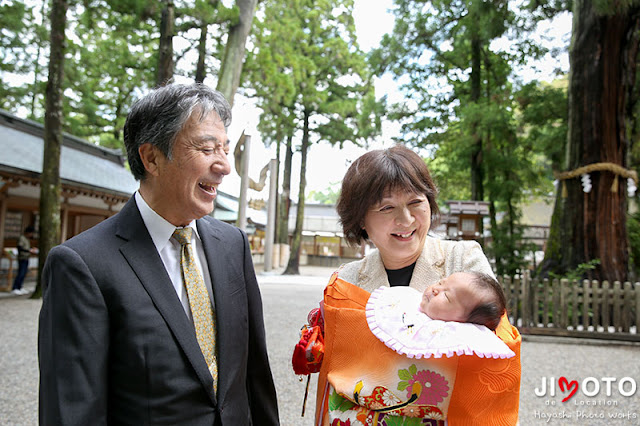 大神神社でお宮参り出張撮影