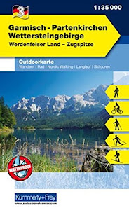 Outdoorkarte 03. Garmisch-Partenkirchen 1 : 35.000: Wettersteingebirge (Kümmerly+Frey Outdoorkarten Deutschland)