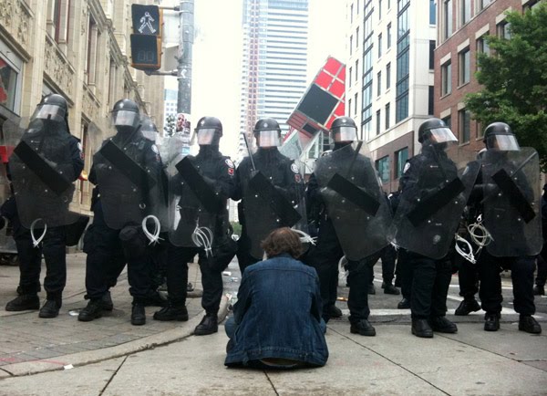 Blacktoronto police purposeful