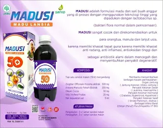 MADUSI-MADU LANSIA 50+ CAP SAYYID