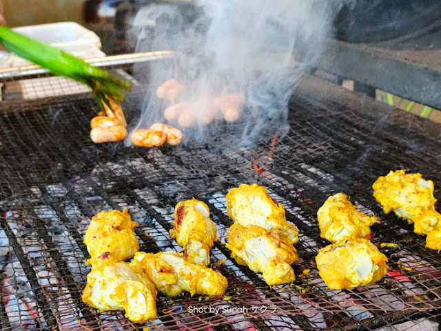 Dinner BBQ & Thai Food dengan Suami di Pulai Springs Resort