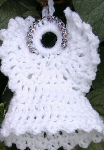 PATRON GRATIS ANGEL NAVIDAD DE CROCHET 3231