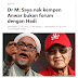 Ini yang Mujahid marah, Kepala Tajuk Malaysiakini tak sama dengan apa Tun Mahathir Cakap