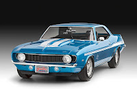 Revell 1/25 Fast & Furious 1969 Chevy Camaro Yenko (07694) Color Guide & Paint Conversion Chart