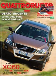 Quattroruote 635 - Settembre 2008 | ISSN 0035-5917 | TRUE PDF | Mensile | Motori | Prove su Strada | Automobili | Listino Prezzi
Quattroruote è una rivista mensile italiana di automobilismo, fondata dall'imprenditore marchigiano Gianni Mazzocchi nel febbraio 1956, con l'obiettivo di creare una rivista per il «guidatore medio», ben presto divenuta la più venduta in Italia nel suo genere. Negli anni ha esteso la sua diffusione, stringendo accordi con diverse testate internazionali, in nazioni quali Russia, Cina, Romania e nel 2007 in Inghilterra, inaugurando una partnership con Top Gear.