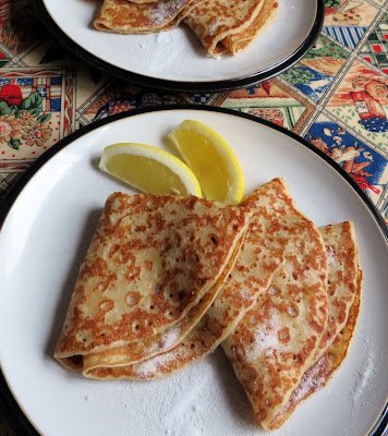 Crepes with Lemon & Sugar for Two