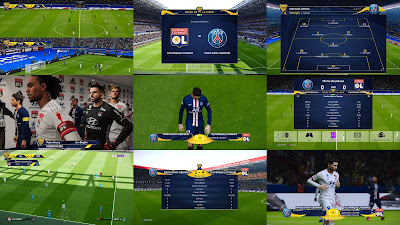 PES 2020 Scoreboard Coupe de la Ligue by Overall