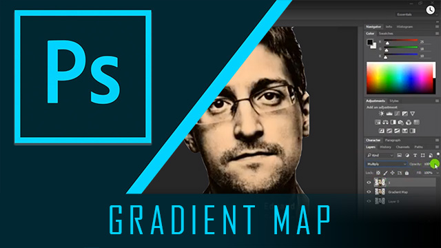 Photoshop Gradient Map