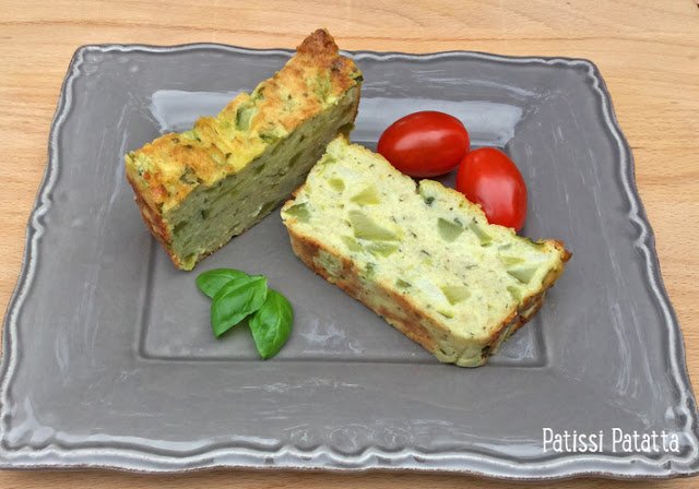 Recette de pain de courgettes, pain de courgettes provençal, courgettes, cuisiner des courgettes, pesto, pistou, basilic, apéritif dînatoire, buffet, légumes,