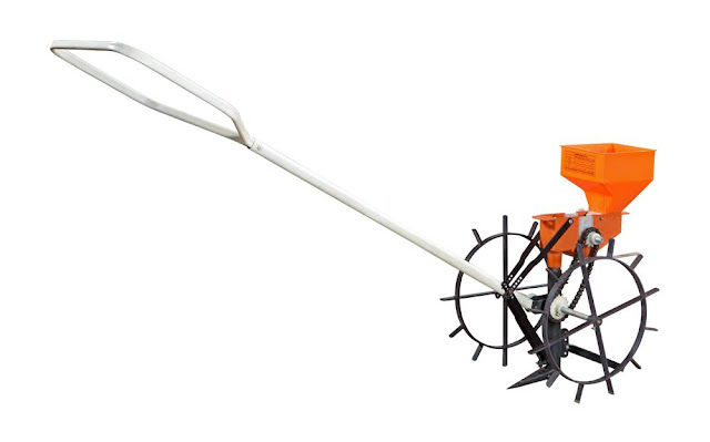 Manual Operated Seed Drill with Single Tooth