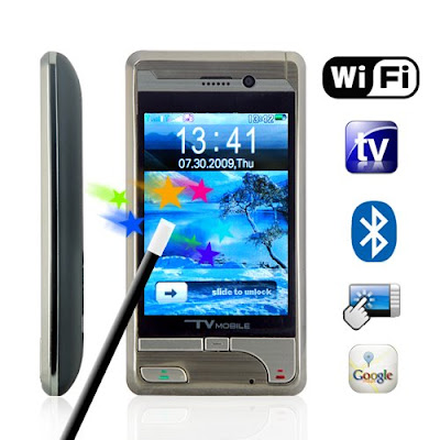 Quad Band Touchscreen Dual-SIM WiFi Media Cellphone