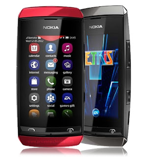 gambar hp Nokia Asha 306 layar sentuh terbaru, info mengenai warna  nokia asha 306