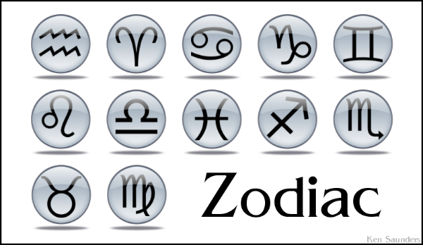 thi zodiac tattoo symbol picture small and simple match for girl,place on