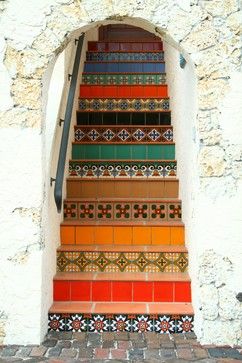 Beautifully designed and inspiring staircase - Found on Hello Lovely Studio