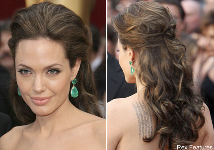 half up half down hairstyle. hairstyles for prom 2011 half