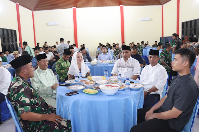 Buka Puasa Bersama Bupati, Kapolres Natuna : Pentingnya Sinergitas Dalam Menjaga Kamtibmas