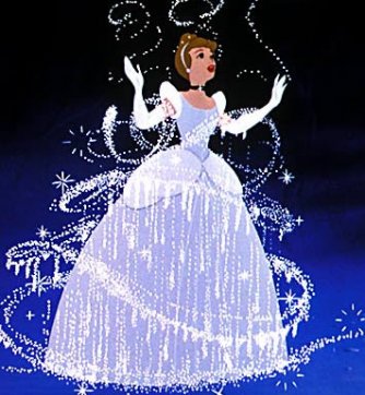 nor classic dress like Cinderella's But something like Mrs Flinstone's