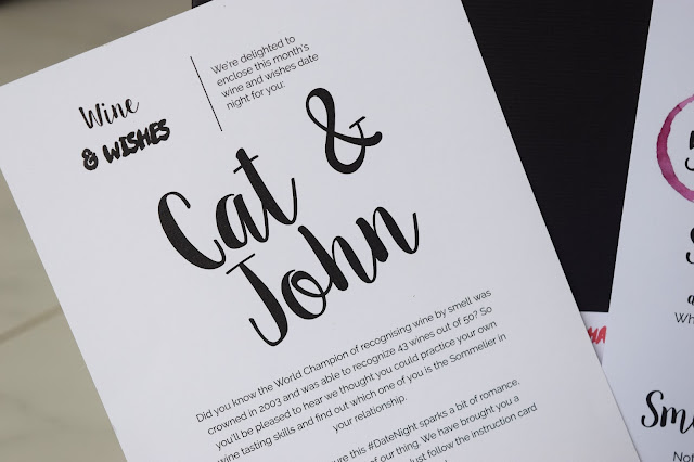 What Cat & John Did | Date Night Box - Wine & Wishes