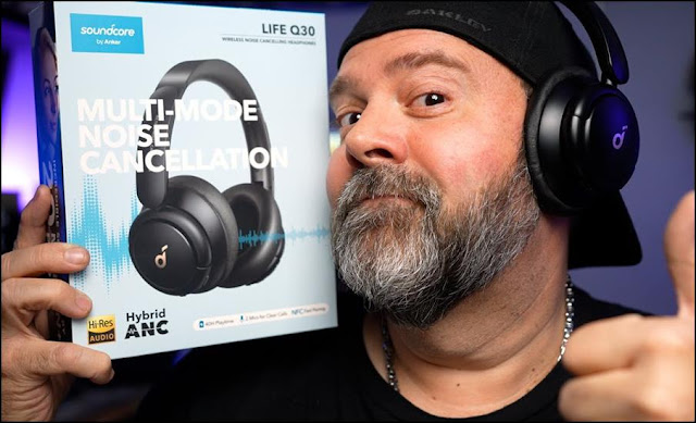 Soundcore by Anker Life Q30 Hybrid Active Noise Cancelling Headphones