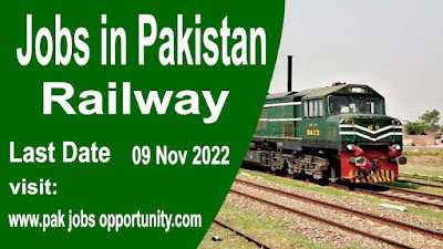 Pak Railway Jobs- Pak Jobs Opportunity-Today pak jobs