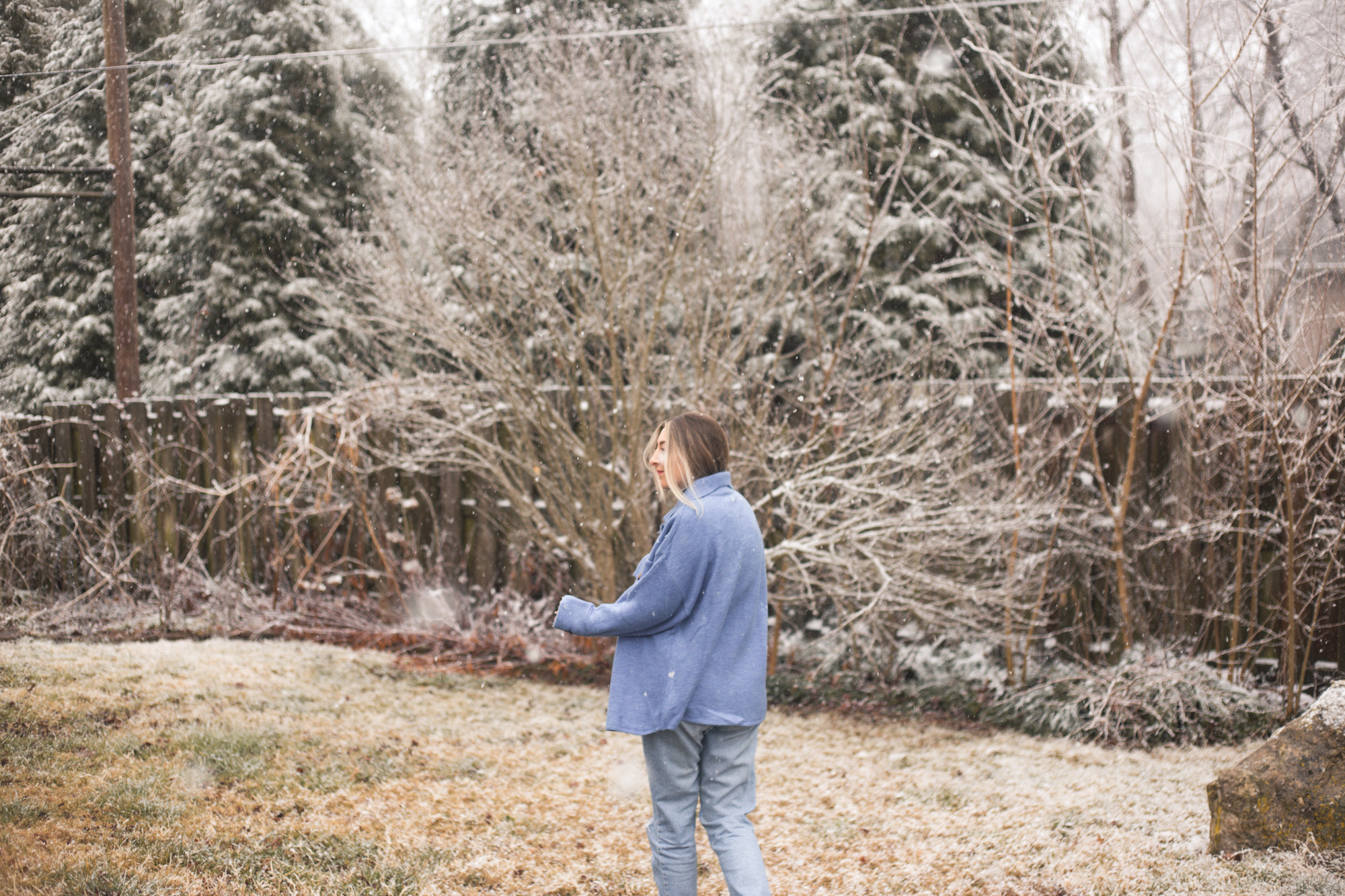 Snow dusting in Springfield, MO