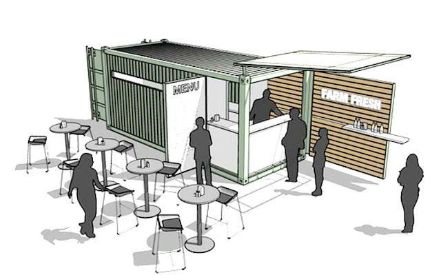  Cafe Container