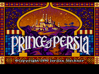 prince of persia sega megadrive