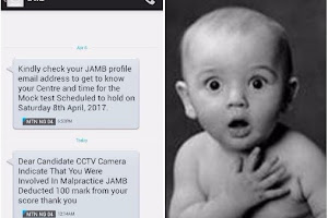 LOL: See What Jamb did to UTME candidates That Were Caught Cheating On CCTV Cameras (Photos)