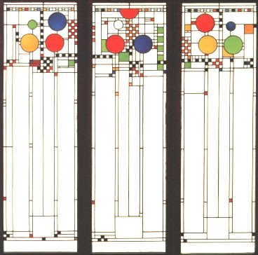 frank lloyd wright stained glass cast