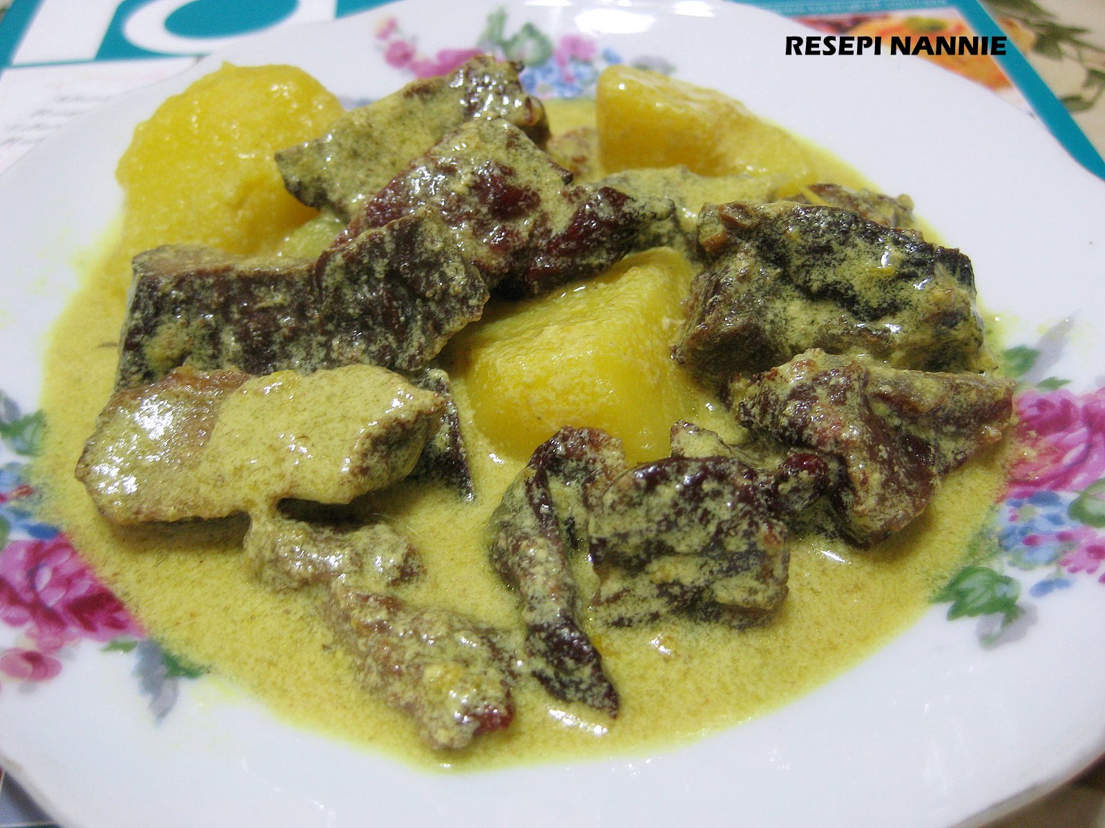 GULAI DAGING SALAI - Tips Resep Cara Membuat