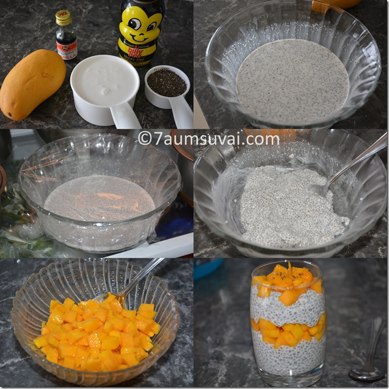 mango chia pudding 