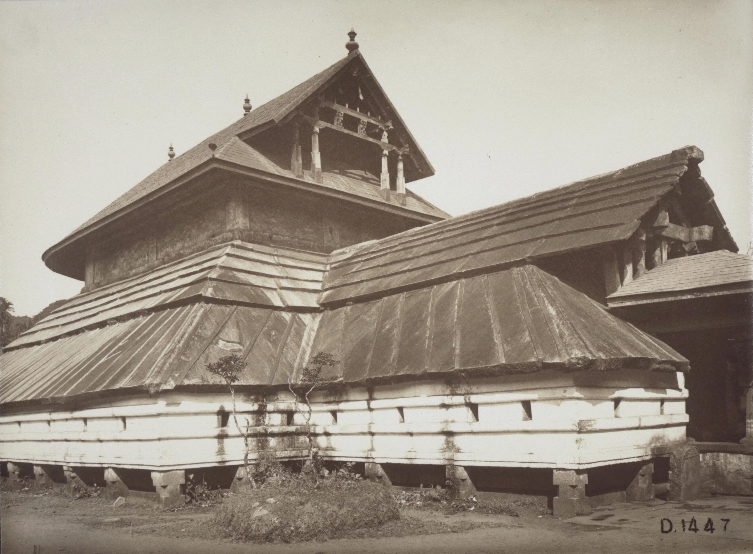 Udupi Anantheshwara Hindu Temple, Udupi (Udipi), Karnataka, India | Rare & Old Vintage Photos (1880)