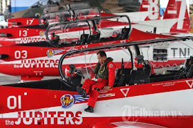 Pesawat Jupiter Aerobatic Team TNI AU Alami Kecelakaan di Malaysia