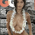 A nude Emily Ratajkowski strikes a pose in the sand in a new image from her steamy GQ spread