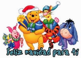 Tarjetas de navidad de caricaturas