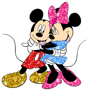 Mickey mouse y minnie mouse