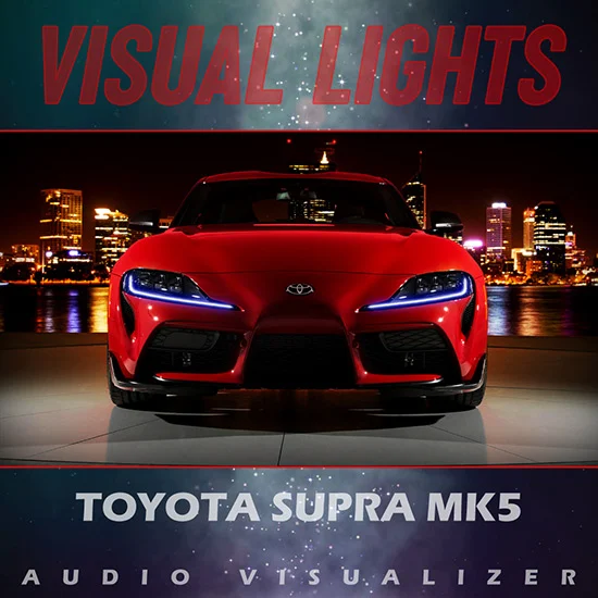 VISUAL LIGHTS | Toyota Supra Mk5 Wallpaper Engine