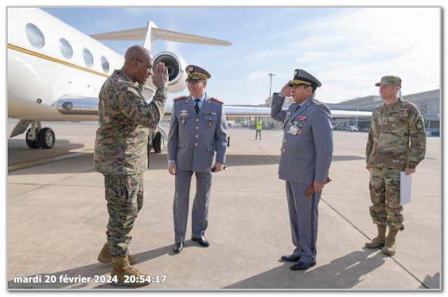 زيارة رسمية لقائد أفريكوم: تعزيز التعاون العسكري