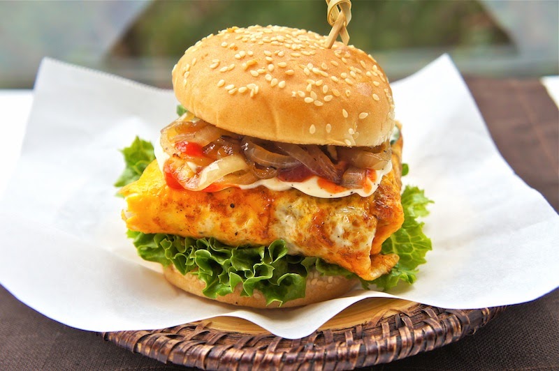 Seasaltwithfood: Malaysian Style Hamburger