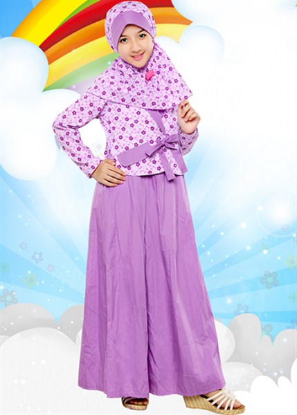 Model Baju Muslim Anak Perempuan Terbaru 2017 dan 2018