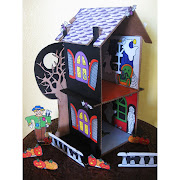 I had so much fun making 'The Haunted House' Theme to decorate my Eco .