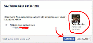 Cara Membuka Akun Facebook Lupa Kata Sandi (PassWord)