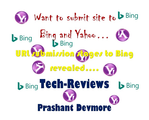 How to submit URL to Bing and yahoo?